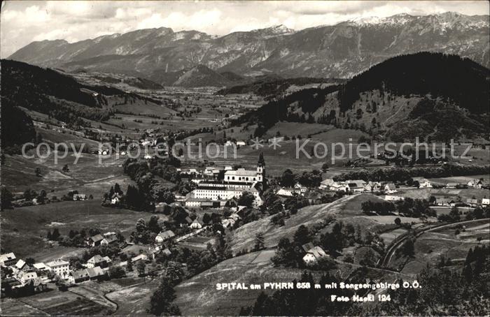 Spital Pyhrn Panorama mit Sengsengebirge