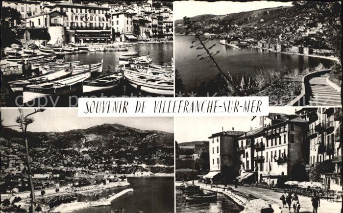 Villefranche-sur-Mer Hafen Uferpromenade