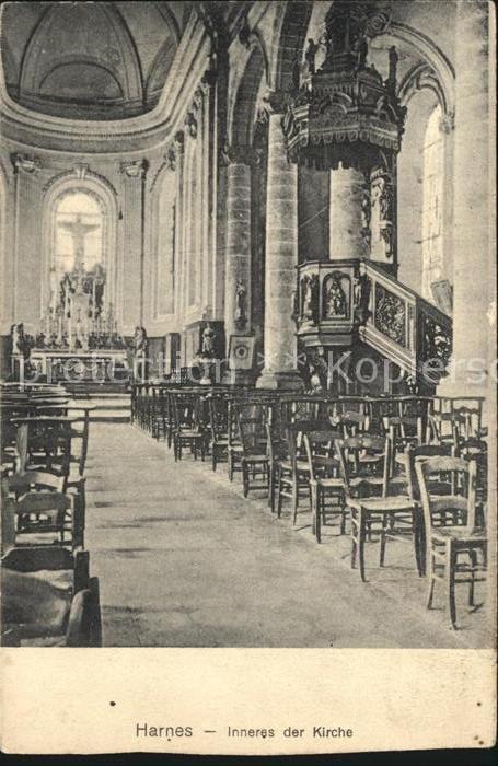 Harnes Pas de Calais Inneres der Kirche