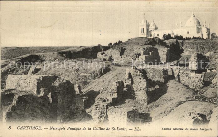 Carthage Karthago Necropole Punique de la Colline de St Louis