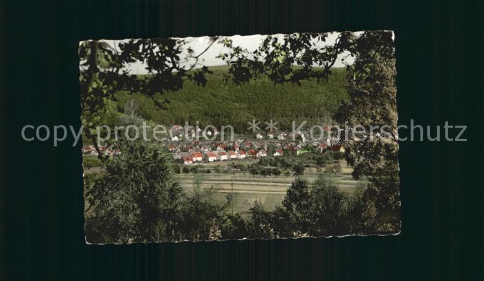 Frohnhausen Dillkreis Durchblick vom Waldrand aus