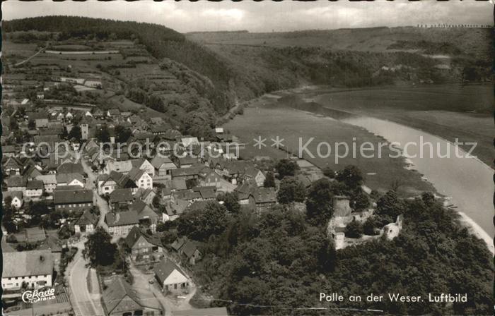 Polle an der Weser Holiday Park Fliegeraufnahme