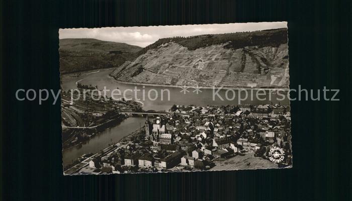 Bingen Rhein Fliegeraufnahme