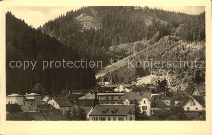 Friedrichroda Teilansicht Luftkurort