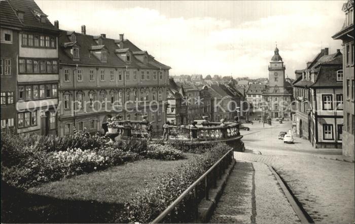 Gotha Thueringen Hauptmarkt Wasserkunst
