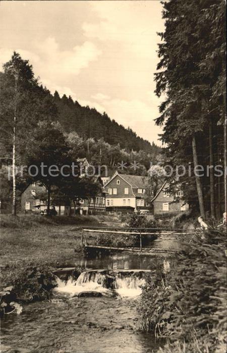 Tellerhammer Uferpartie am Bach
