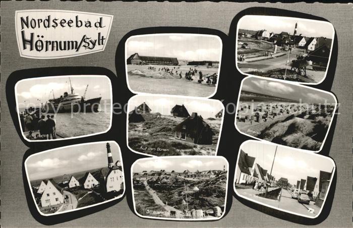 Hoernum Sylt Hafen Duene Leuchtturm Fuenf Staedte Heim Strand Strasse