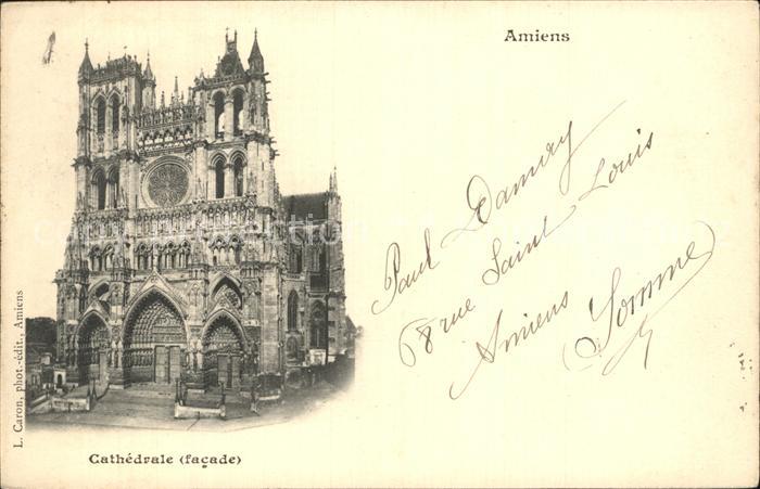 Amiens Cathedrale Facade