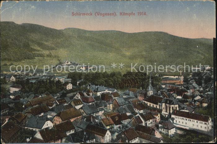 Schirmeck 1. Weltkrieg Kaempfe 1914