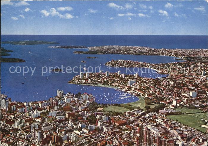 Sydney New South Wales Aerial view