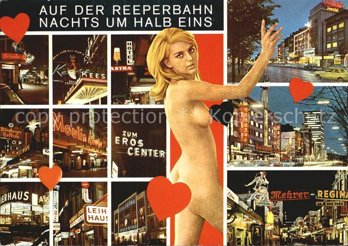 St Pauli Reeperbahn bei Nacht Erotik