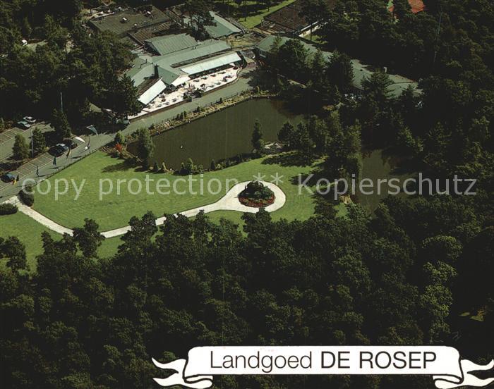 Oisterwijk Landgoed De Rosep Hotel Restaurant Fliegeraufnahme