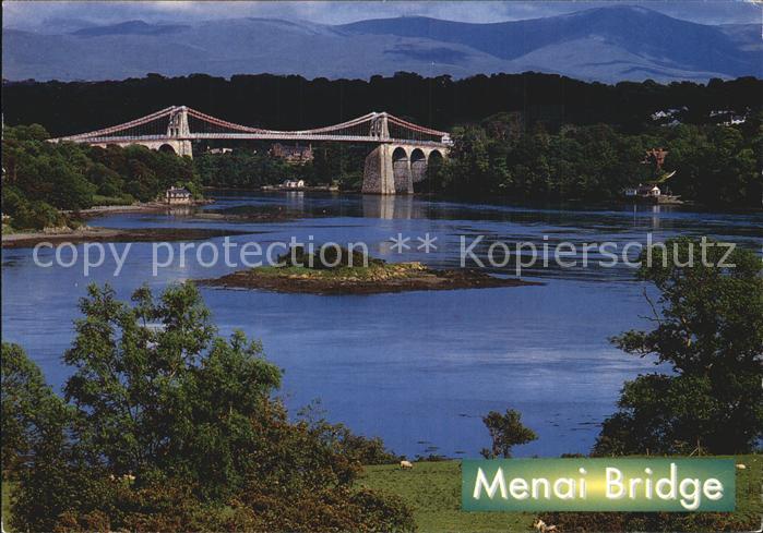 Isle of Anglesey Menai Suspension Bridge