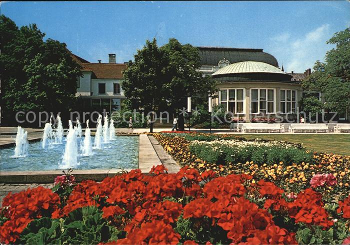 Bad Salzuflen Kurhaus Wasserspiele