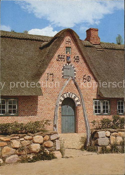 Rammsee Kiel Schleswig Holsteinisches Freilichtmuseum Haus des Waalfaengers Pete