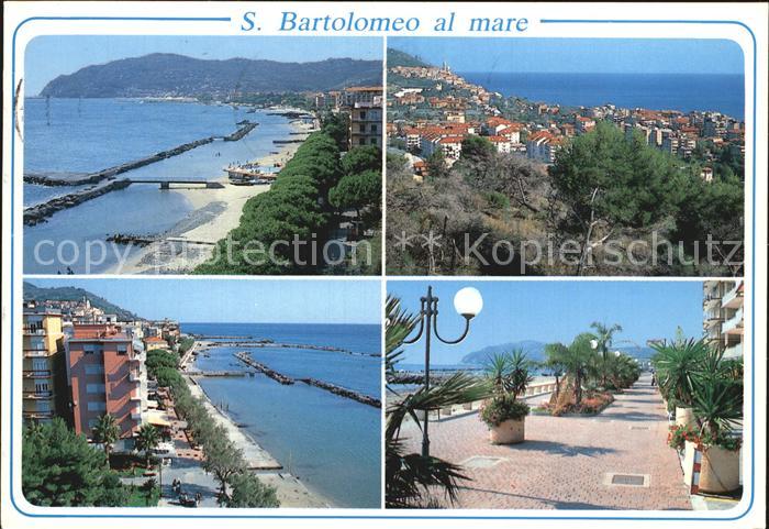 San Bartolomeo al Mare Panorama Spiaggia Promenade Riviera dei Fiori