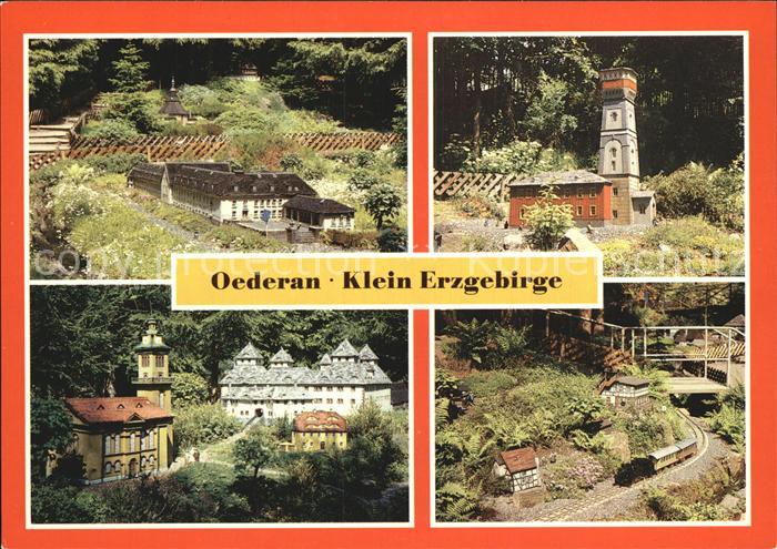 Oederan Klein Erzgebirge Miniaturpark im Stadtpark