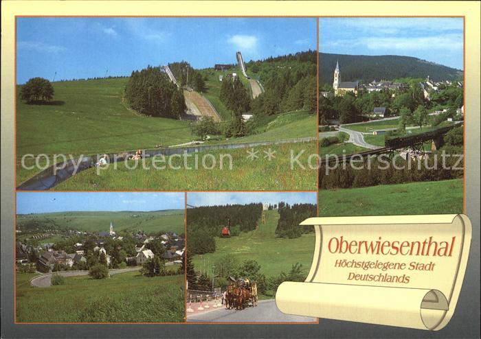 Oberwiesenthal Erzgebirge Sommerrodelbahn Fichtelbergschwebebahn Kurort