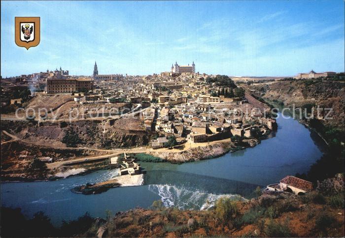 Toledo Castilla-La Mancha Panorama y Rio Tajo