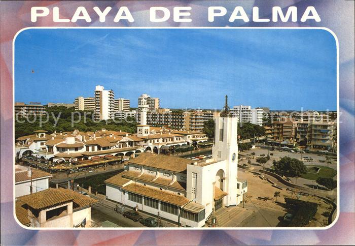 El Arenal Mallorca Blick ueber die Stadt