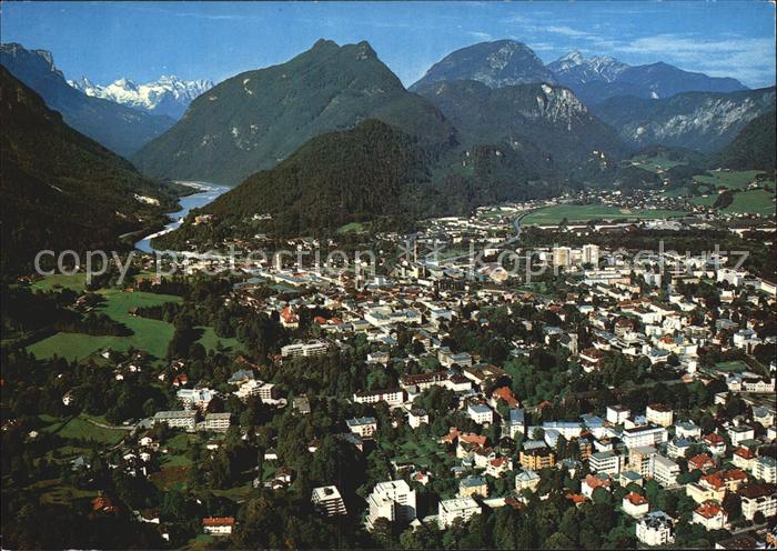 Bad Reichenhall mit Reiteralpe Loferer Steinberge Muellnerhorn Ristfeuchthorn So