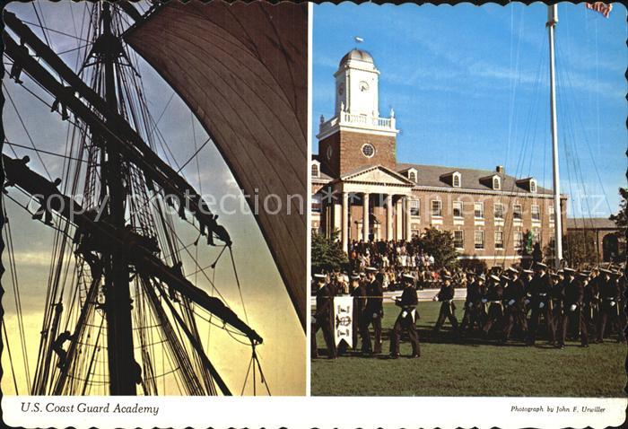 New London Connecticut US Coast Guard Academy Cadets Sailing Ship