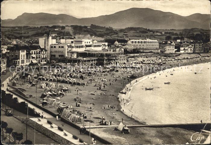 Saint-Jean-de-Luz Vue generale de la Plage