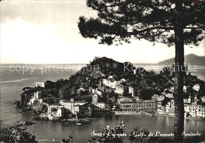 Sestri Levante Golfo di Levante Penisola Insel