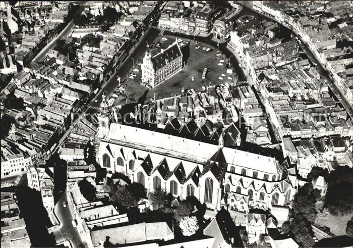 Gouda St Janskerk Kirche Fliegeraufnahme