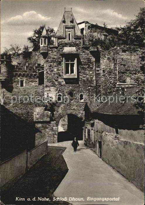 Kirn Nahe Schloss Dhaun Eingangsportal
