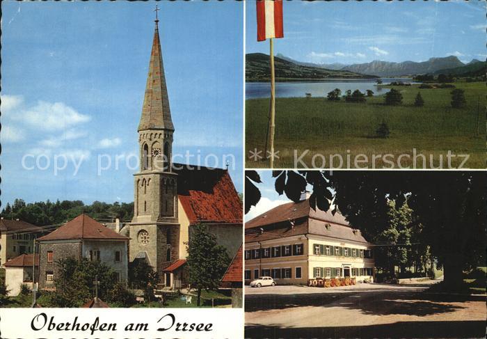 Oberhofen Irrsee Kirche Gasthof Oberhofen Irrsee