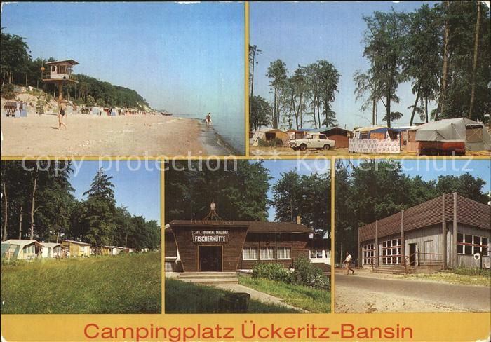 ueckeritz Usedom Strand Campingplatz Fischerhuette Zeltplatz Gaststaette Meeresb