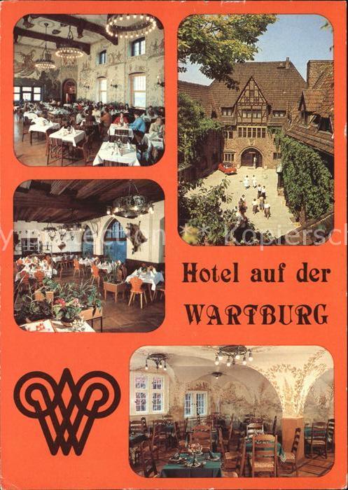 Eisenach Thueringen Hotel auf der Wartburg Jaegerrestaurant Jaegerzimmer