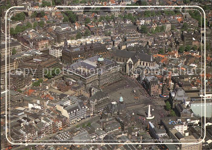 Amsterdam Niederlande Fliegeraufnahme