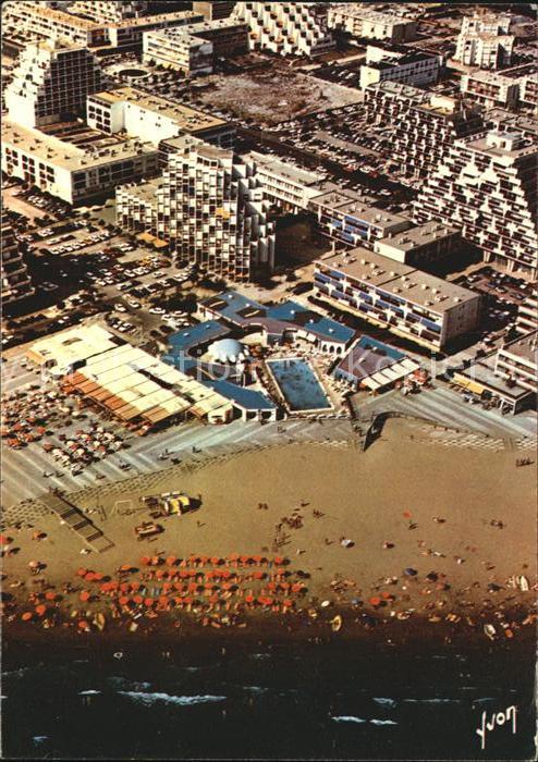 La Grande-Motte Fliegeraufnahme