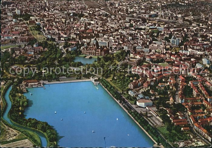 HANNOVER  CITY Fliegeraufnahme