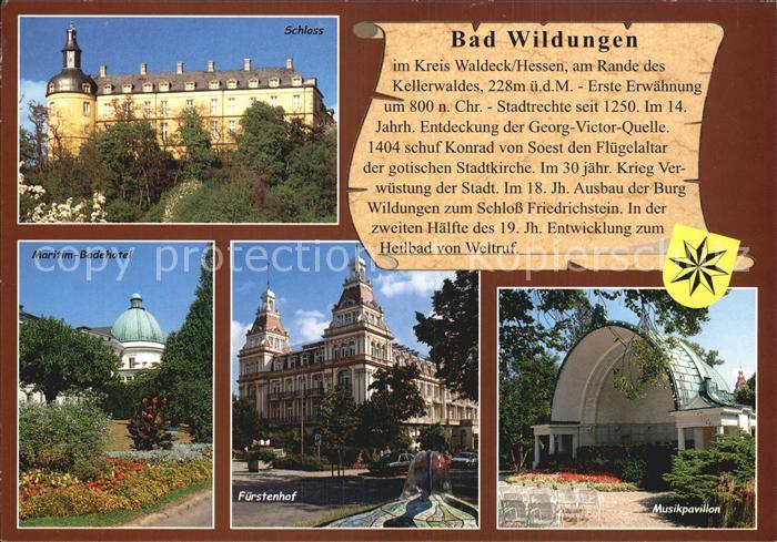 Bad Wildungen Schloss Fuerstenhof Musikpavillon