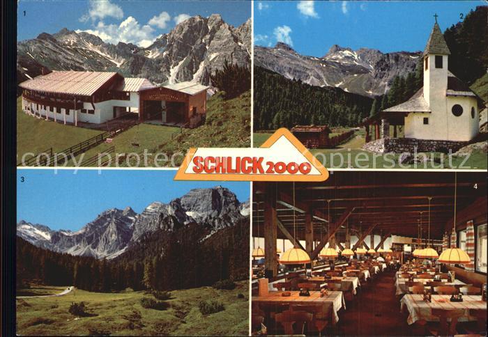 Schlickeralm Panoramarestaurant Kreuzjoch Bergkirche