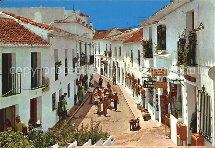 Mijas Spanische Gasse