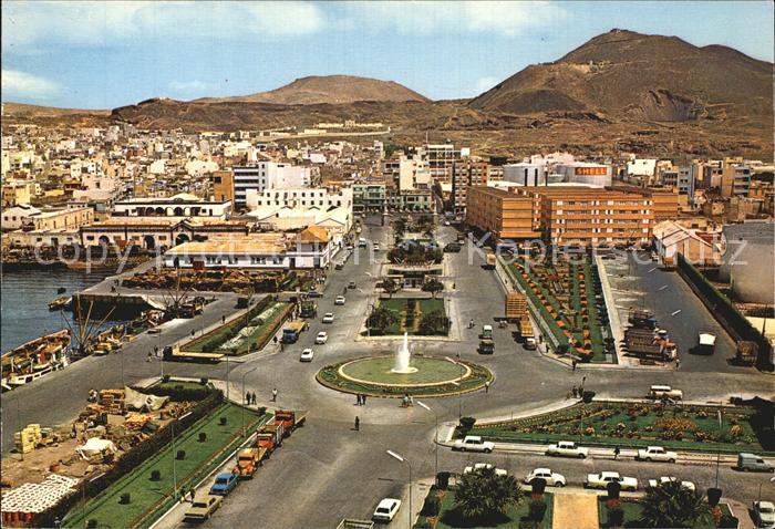 Puerto de la Luz Canarias Stadteinfahrt