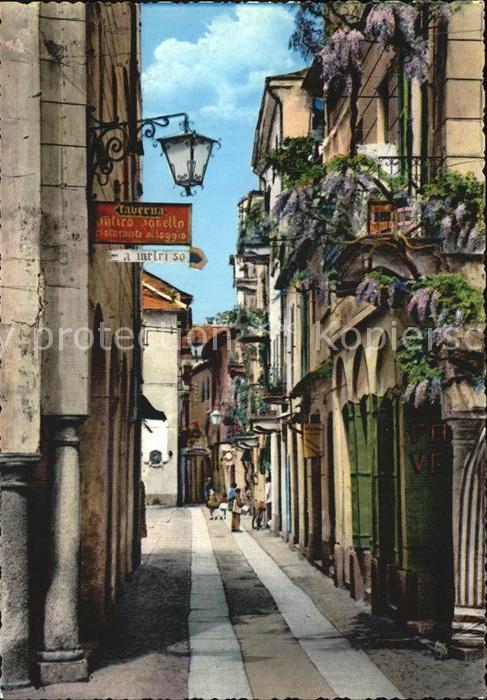 Orta San Giulio Olina Strasse