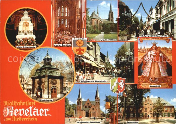 Kevelaer Altar Gnadenkapelle Marien Basilika Fussgaengerzone