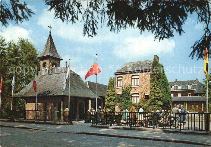 Banneux Die Kapelle und das Haus Beco