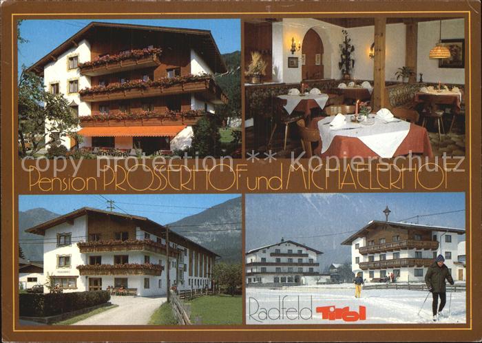 Radfeld Tirol Pension Prosserhof und Michaelerhof