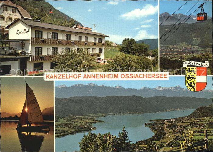 Annenheim Ossiacher See Kanzlerhof Seilbahn Panorama