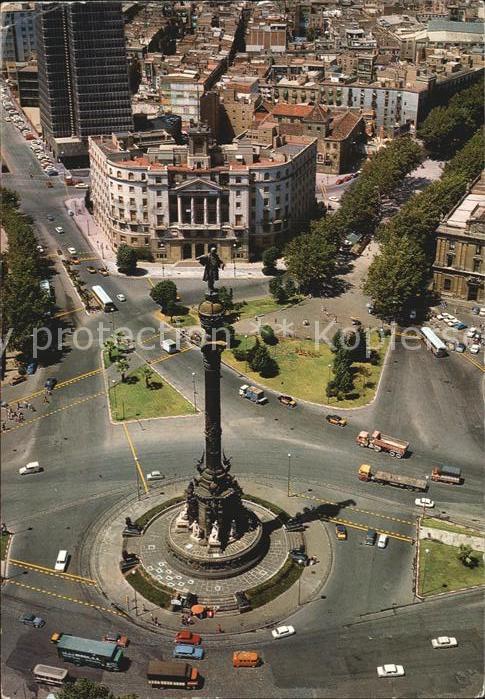 Barcelona Cataluna Columbus Denkmal