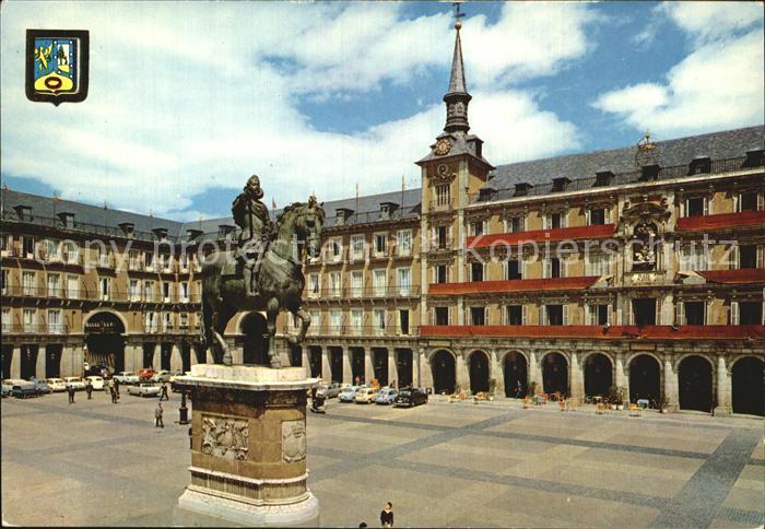 Madrid Spain Plaza Major