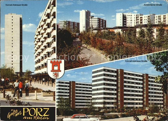Porz Koeln Amsterdamer- Konrad Adenauer Strasse