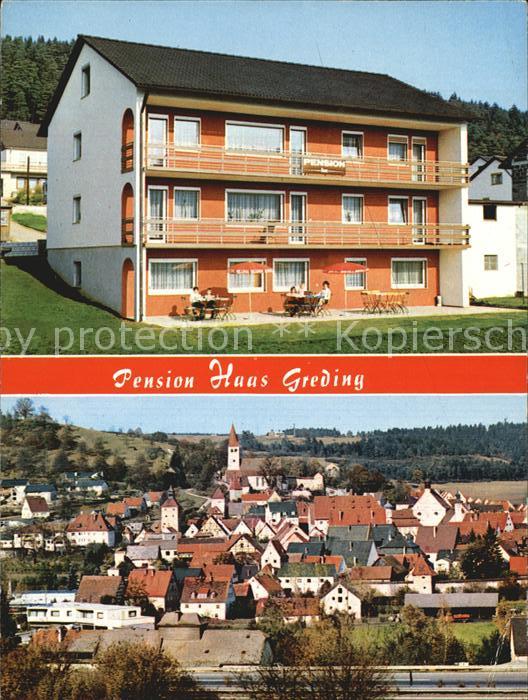 Greding Pension Haas Ortsansicht