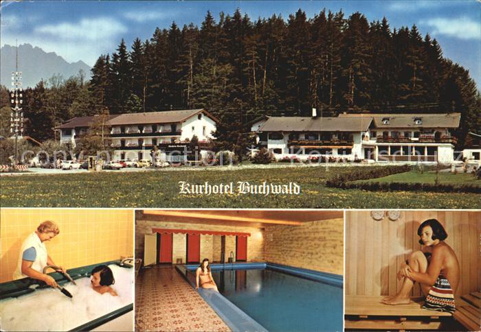 Feldwies Kurhotel Buchwald Hallenschwimmbad Sauna Kurbaeder